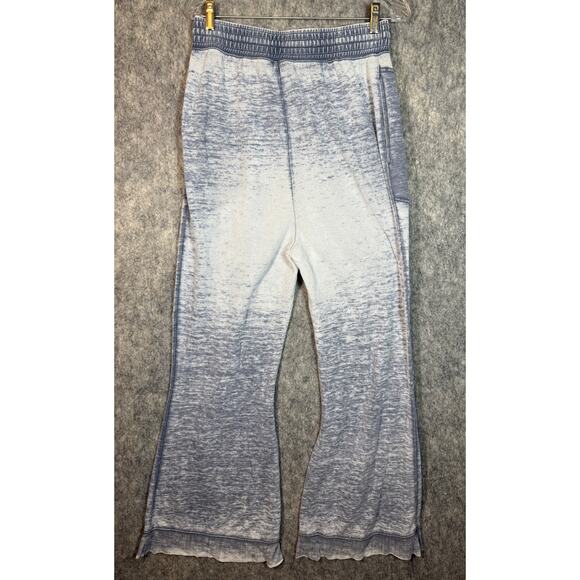 Free People Intimately Lightweight Semi-Sheer Flare Relaxed Lounge Pants - Med - Picture 3 of 7